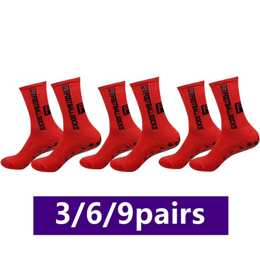 Sports Grip - 3/6/9pairs unisex non slip grip cycling