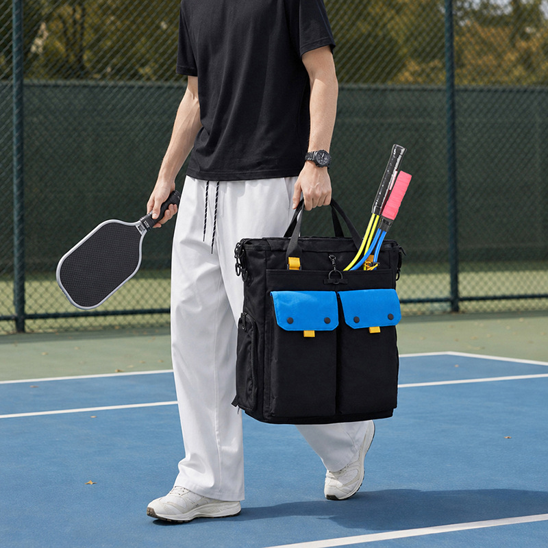Badminton Shoes Men - Waterproof Badminton Tennis Racket Bag with