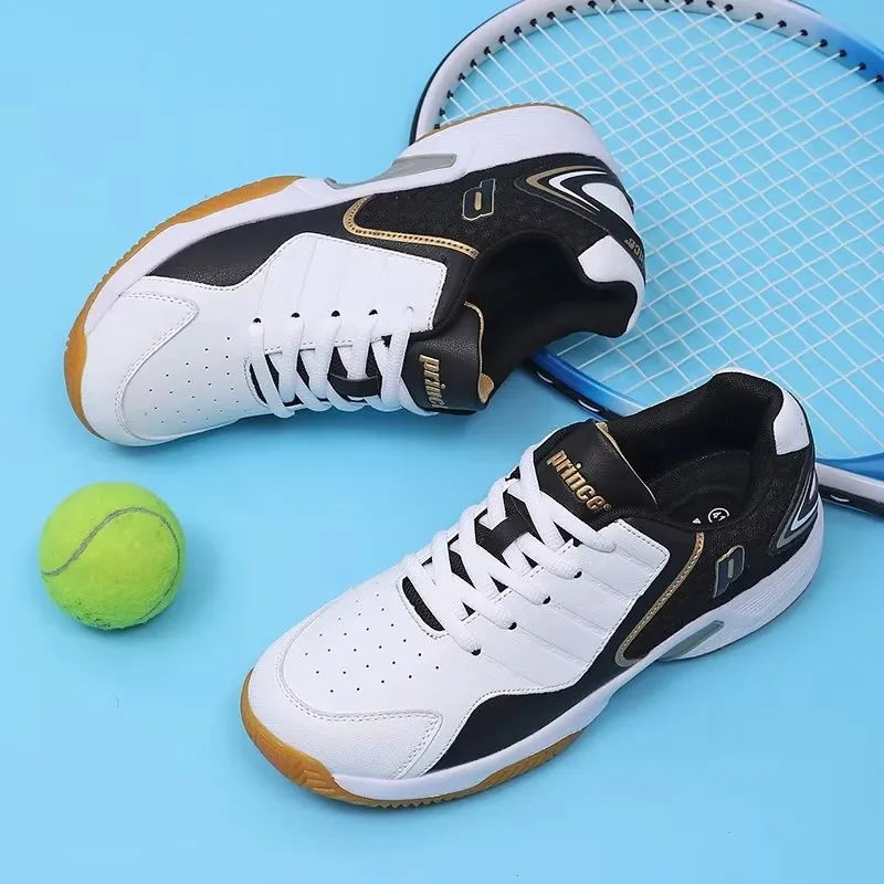 Professional Men Women Leather - огляд і ціна Badminton Shoes Men