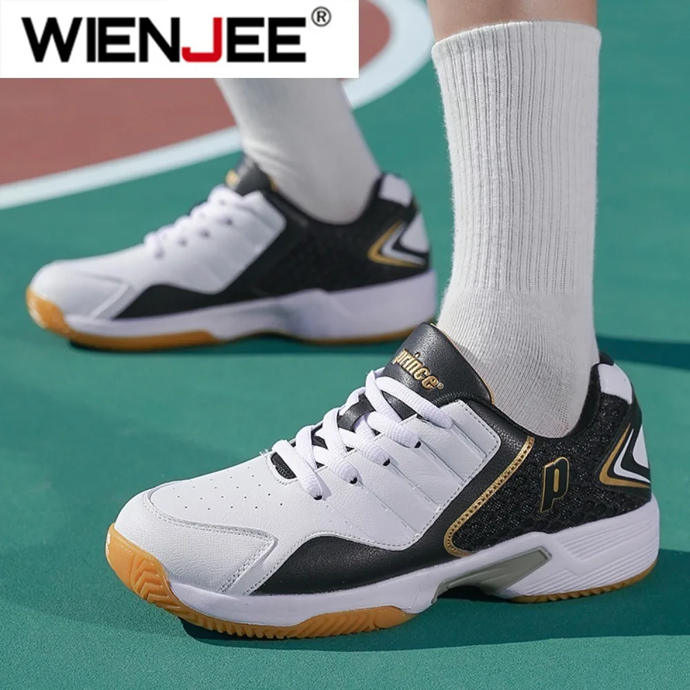Professional Men Women Leather - огляд і ціна Badminton Shoes Men