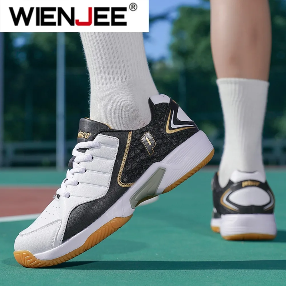 Professional Men Women Leather - огляд і ціна Badminton Shoes Men