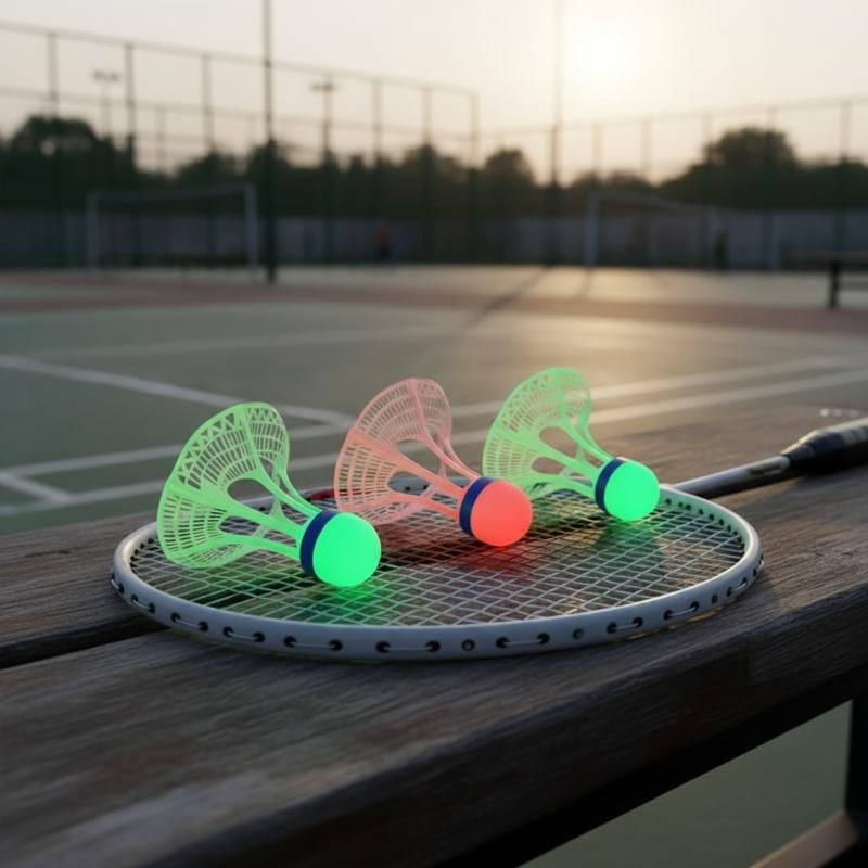 [J] 3/10Pcs LED Badminton Shut - огляд і ціна Badminton Shuttlecock