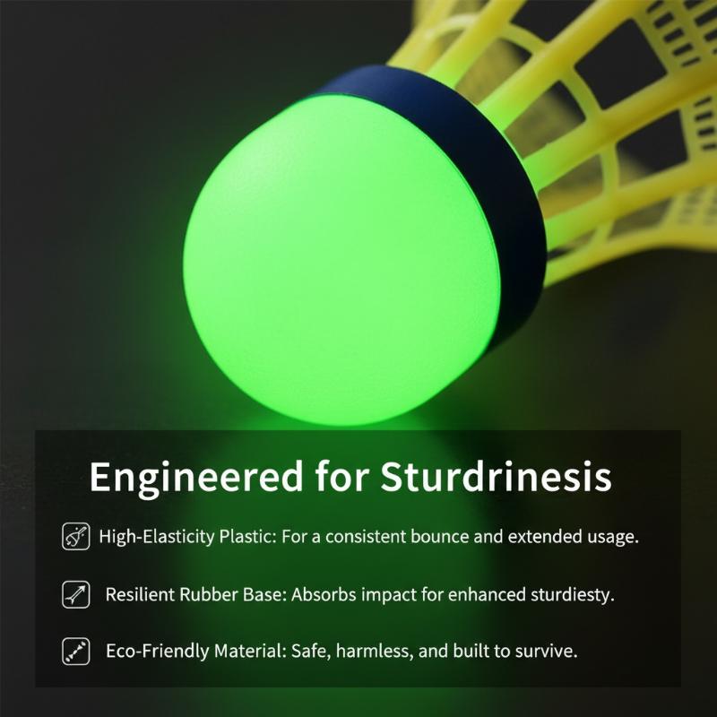 [J] 3/10Pcs LED Badminton Shut - огляд і ціна Badminton Shuttlecock