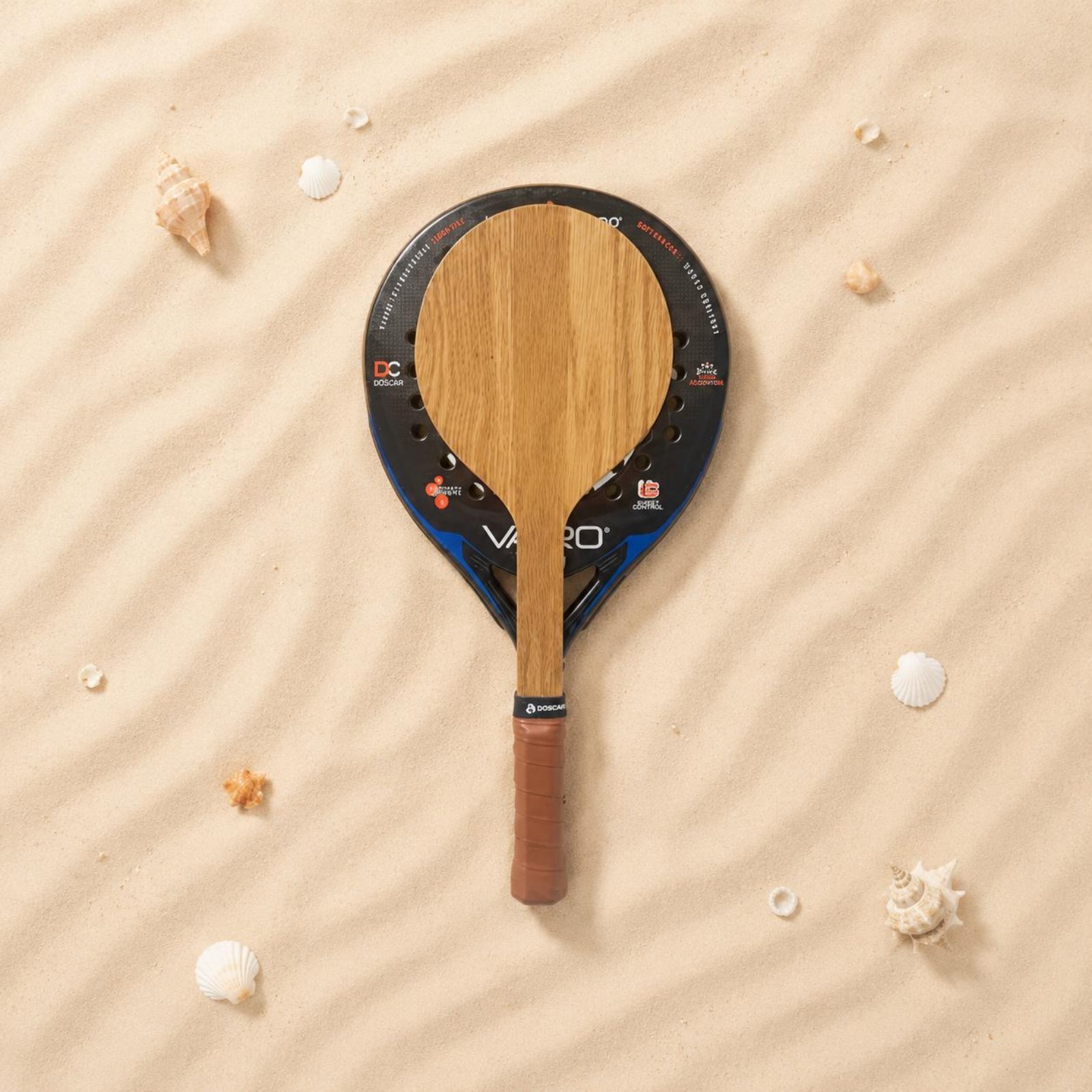 Wood Beach Tennis Racket Beach - огляд і ціна Sports Grip