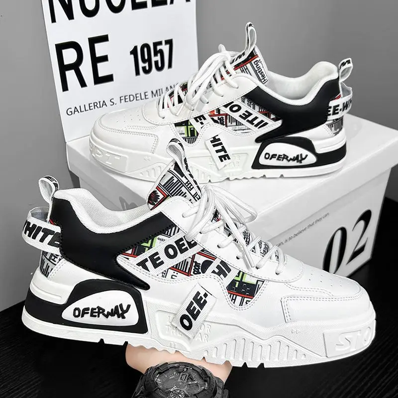 Casual Fashion Leather Sneaker - огляд і ціна Badminton Shoes Men