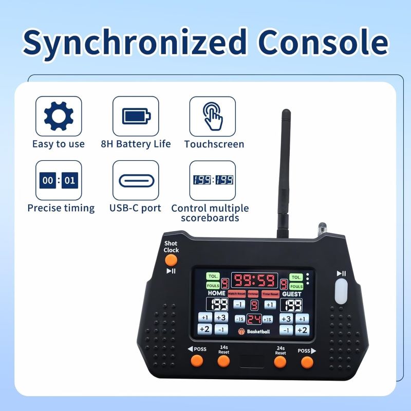 Portable Wireless Remote Conso - огляд і ціна Scoreboard Digital