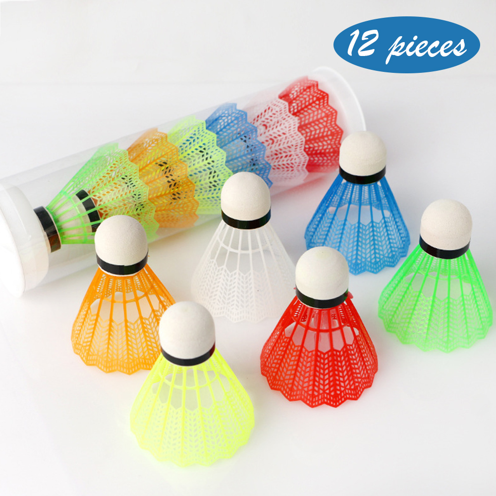 12pcs Plastic Badminton for Hi - огляд і ціна Feather Shuttlecock