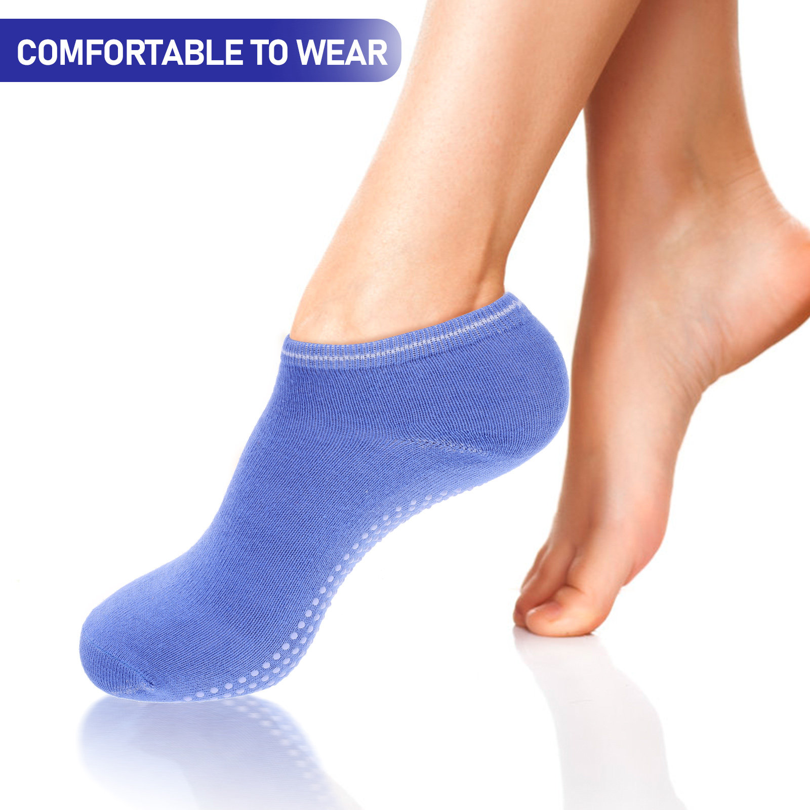 6 Pairs Non Slip Yoga Socks Br - огляд і ціна Sports Grip