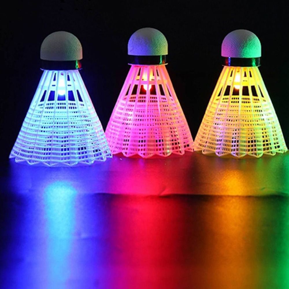 Light-up LED Badminton Glowing - огляд і ціна Feather Shuttlecock