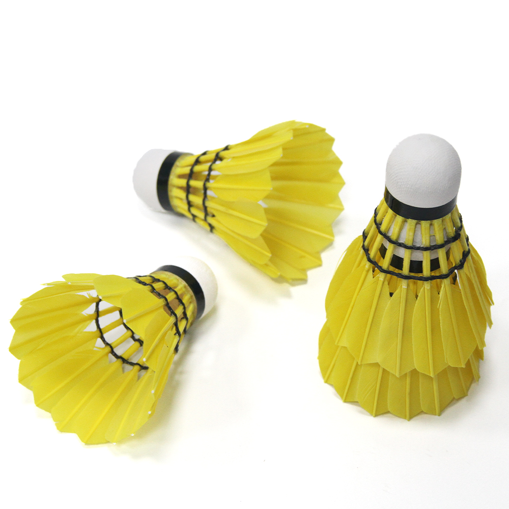 Colorful custom tournament bad - огляд і ціна Feather Shuttlecock