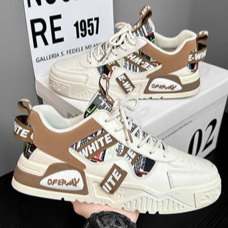 Casual Fashion Leather Sneaker - огляд і ціна Badminton Shoes Men